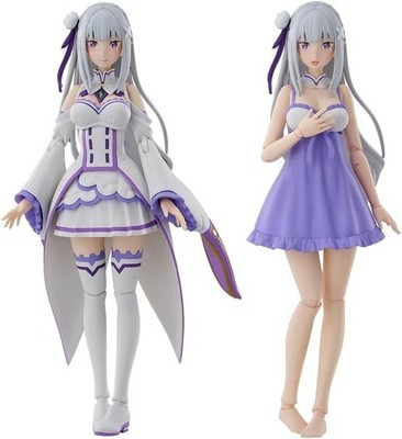 KADOKAWA PLASTIC MODEL SERIES Re:ZERO EMILIA DX ver. MODEL KIT 166mm