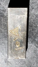 Vintage - Star Sterling Silver-Shakudo Cigarette Cigar Benzene Fuel Lighter