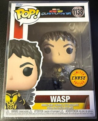   Funko Pop! Movies   WASP (#1138) Chase   Ant-Man and the Wasp QUANTUMANIA  