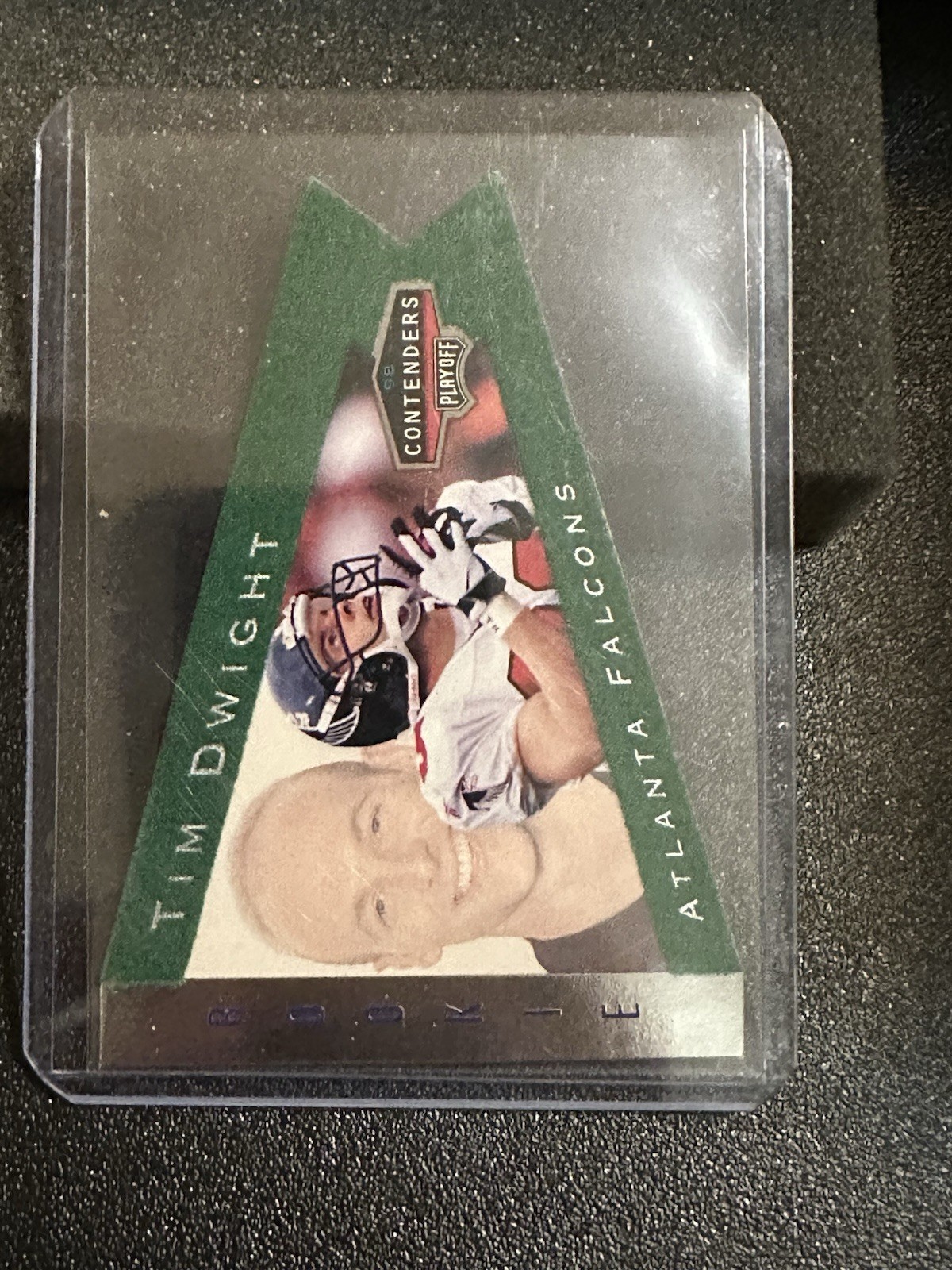 Tim Dwight Playoff Contenders Pennants #4 Green