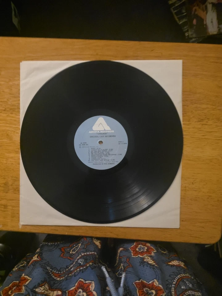 Chicago Broadway Cast LP 1975 Arista AL-9005 Gwen Verdon Chita Rivera VG+ Foto 3 de 4
