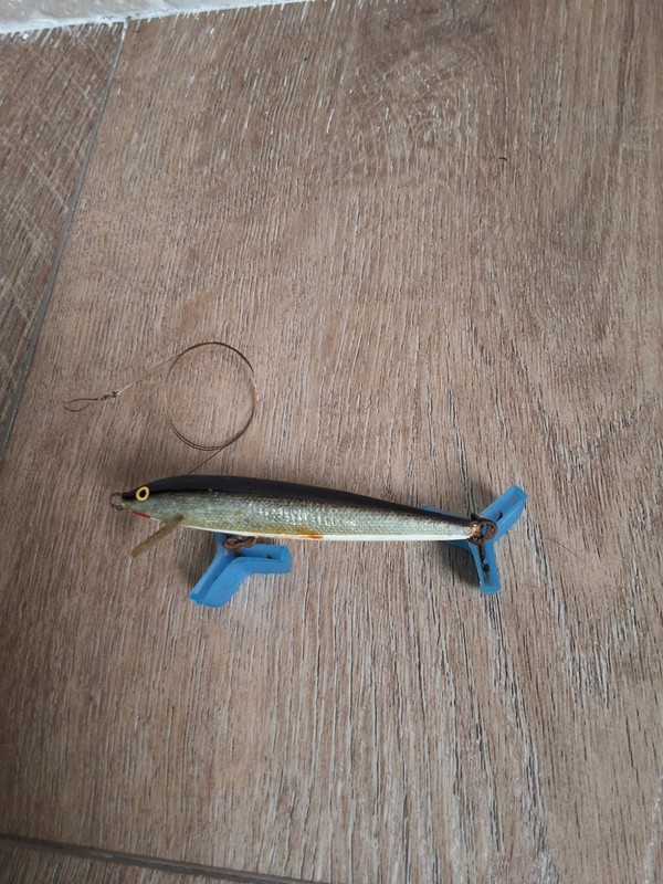 Vintage Rapala Original Floater Fishing Lure Crafted From Balsa Wood In Finland