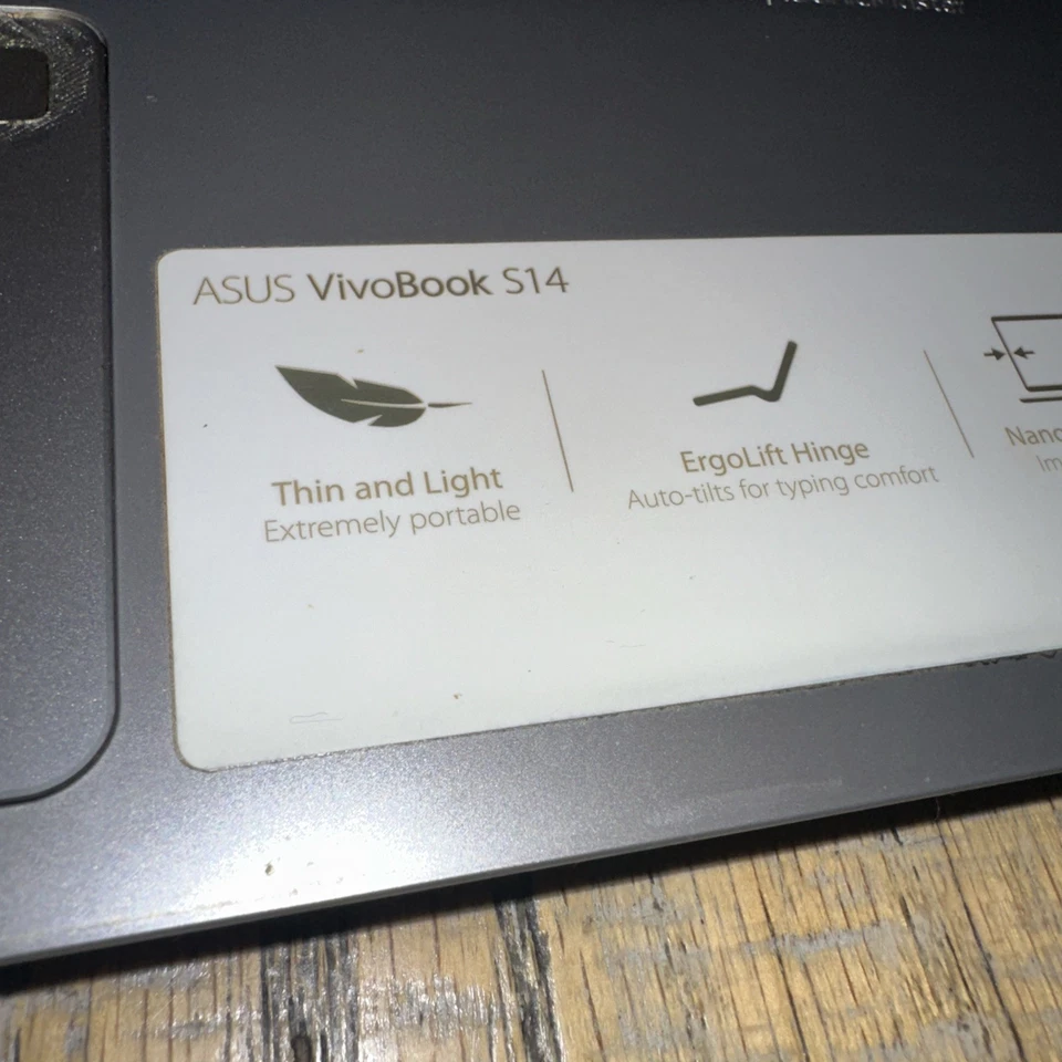 ASUS VivoBook S14 Laptop Intel Core 7 S430F - not powering up - Image 2 of 4