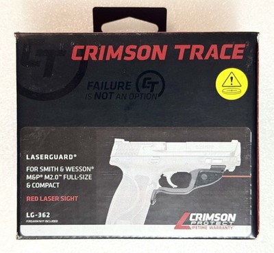 CRIMSON TRACE LG-362 RED LASER FOR S&W M&P M2.0 FULL-SIZE, COMPACT & SUBCOMPACT