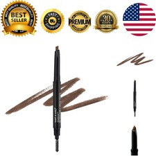 Medium Brown Brow Pencil - Triangular Tip for Precision and Long-Lasting Wear