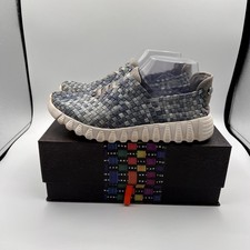 BERNIE MEV NEW YORK Zip Vivaldi Cloud Shimmer Woven Womens Sneakers