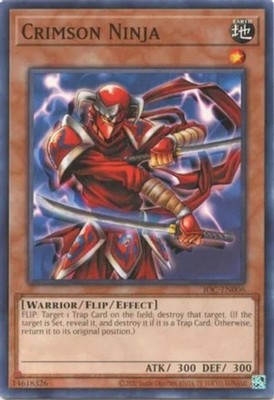 Crimson Ninja - IOC-EN006 - Common - Unlimited 25th Anniversary Edition - Lightl