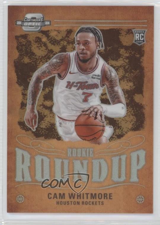 2023-24 Panini Contenders Optic Rookie Roundup Cam Whitmore #16 RC 16wc