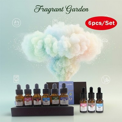 Premium Grade Fragrance Oil-Summer Time- Gift Set 6/10ml for Diffuser, Body oil