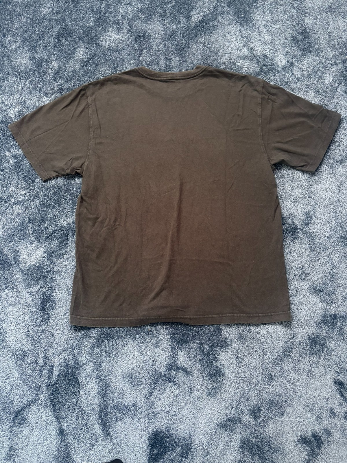 Carhartt Graphic Logo T Shirt Black Neon Green Loose Fit Size Large Workwear image 6