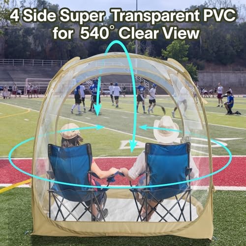 EighteenTek Pod All Weather Sports Tent with Attached Floor, 70"l X 70"w X 63"h