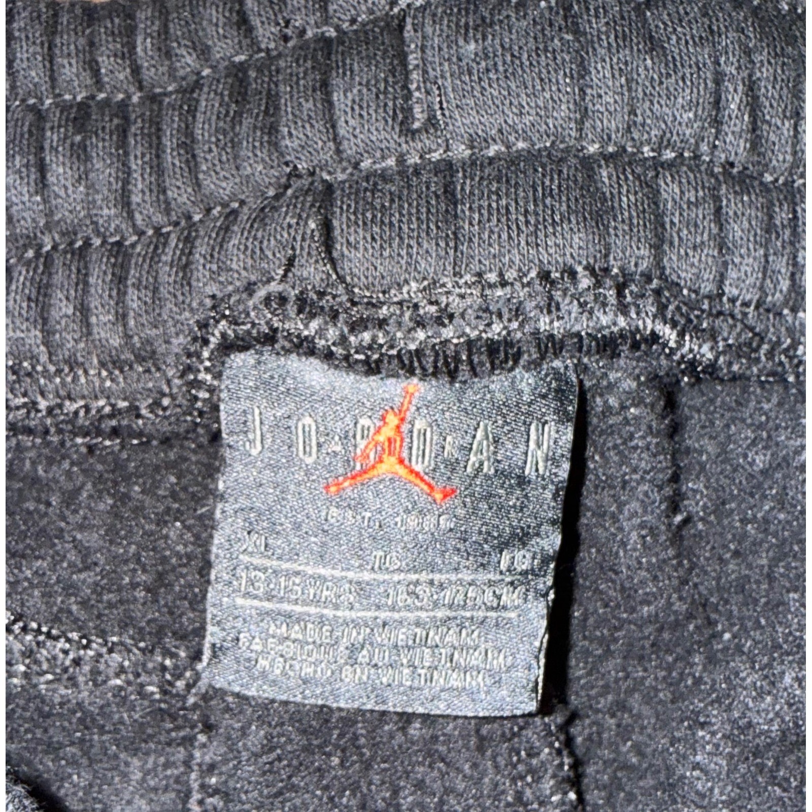 Jordan Boys XL Black Jumpman Fleece Jogger Pants A968-023 thumbnail 4