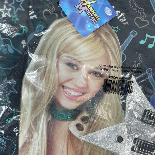 NWT Disney Hannah Montana Tote Bag Miley Cyrus Reusable Secret Star - Picture 2 of 10