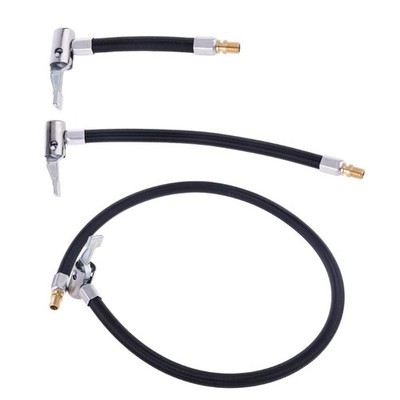 Tire Inflator Hose Adapter Locking Air Chuck twist-on with standard fine thread