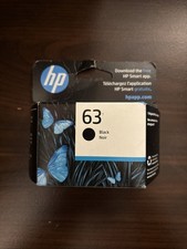 HP 63 Black Original Ink Cartridge, 170 pages, F6U62AN 140