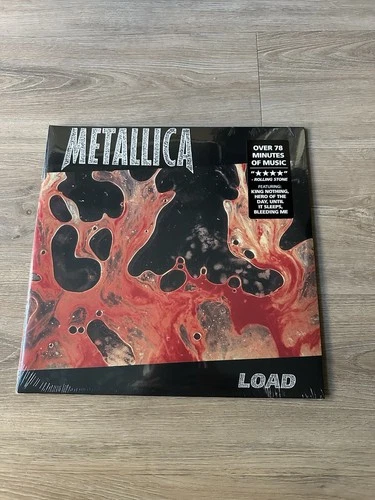 Metallica - Load (Remastered) 2022 Remastered 2LP Brand New Sealed Vinyl LP