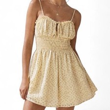 Urban Outfitters Riley floral babydoll mini dress