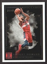 2018-19 Panini Impeccable Basketball Silver #78 Dwight Howard 39/49