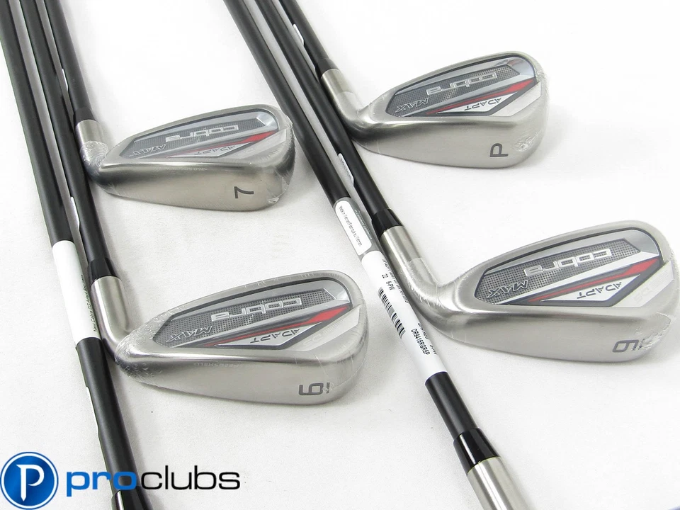 NEW COBRA DS ADAPT MAX IRONS 5-PW GRAPHITE KBS PGI 75 REGULAR FLEX #457628 - Image 3 of 4