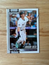 2026 Topps Series 1 - Jordan Beck - Rockies [BASE] #12