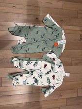 Carter  s 3 Month Old Footed Pajamas- 2 Pack