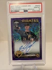 2024 Topps Chrome Update Paul Skenes Purple Speckle Auto /299 PSA 10 Gem Mint RC