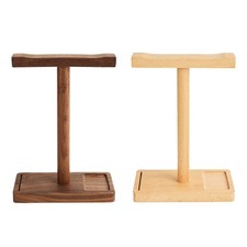 Solid Headphone Stand Artful Display Mount with Storage Base for Desk