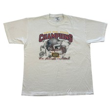 Vintage New England Patriots Super Bowl Champions Shirt Size XL y2k NFL Football