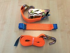 4 Stück Spanngurt Zurrgurt für Pkw Auto Transport zur Radsicherung 50 mm 5t