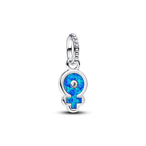 Authentic Pandora #793181C01 Powerful Women Opalescent Dangle Charm FreeShipping