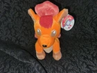 NEW Vintage 1998 KFC Pokemon VULPIX Bean Bag Plush Toy Figure By Applause