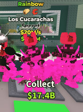 Steal A Brainrot Rainbow Los Cucarachas 2 Mutations 207M/s