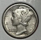 1934 US Mercury SILVER Dime "Philadelphia" Mint! XF! SHARP! Old US Coin!
