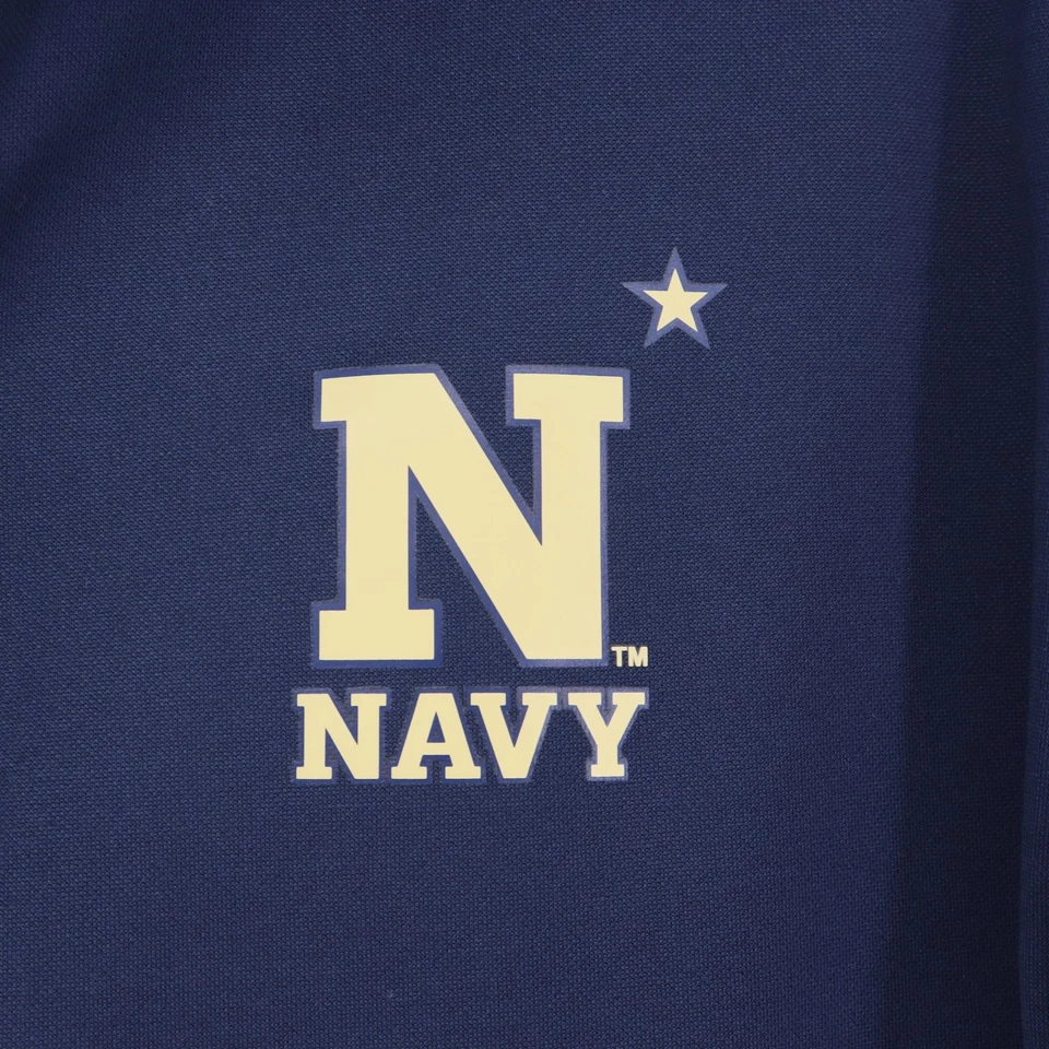 Navy Midshipmen Football Fanatics Mens Size Large Navy Blue Pullover Long Sleeve - Image 3 of 4