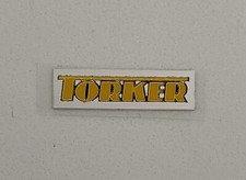 OLD SCHOOL BMX TORKER STEM GOOSE NECK STICKER DECAL ACCURATE REPRODUCTION