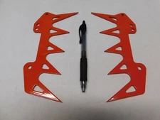 CHAINSAW FELLING DOG BUMPER SPIKE (SET OF 2) FITS STIHL 084 088 MS880 (ORANGE)