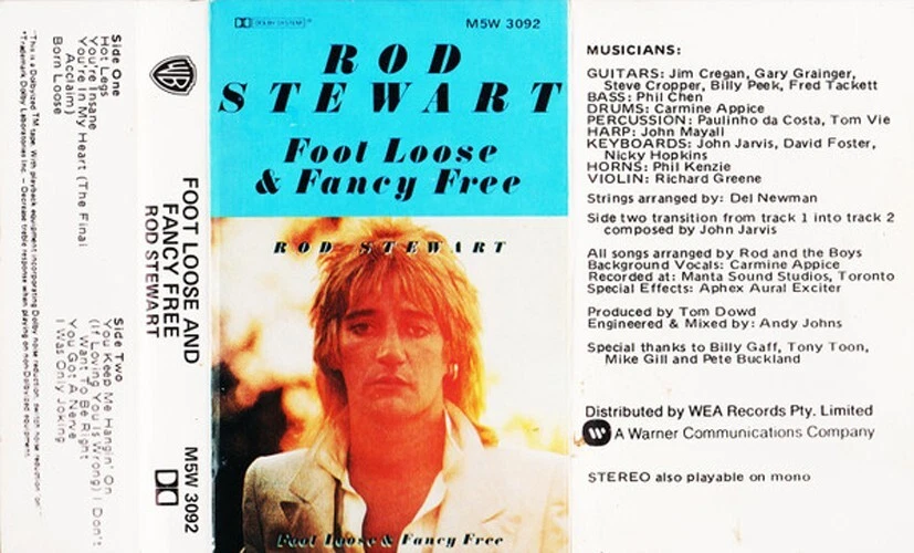 Foot Loose And Fancy Free - Rod Stewart (1977 Australia) - Image 3 of 3