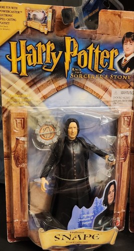 Lot of 5 Harry Potter Figures Harry X2 Snape Malfoy Lockhart Mattel 2001 2002 - Picture 3 of 7
