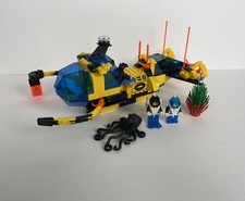 Lego set 6175 Crystal Explorer Sub - 167 Pieces - 2 Minifigs - Aquazone