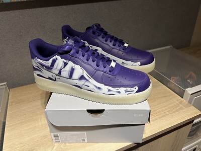 nike air force 1  '07 Skeleton QS violet EU44,5