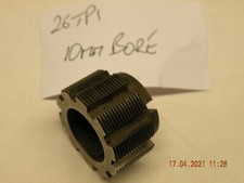 Miniature Gear Hob Cutter 26TPI HSS 10mm bore used