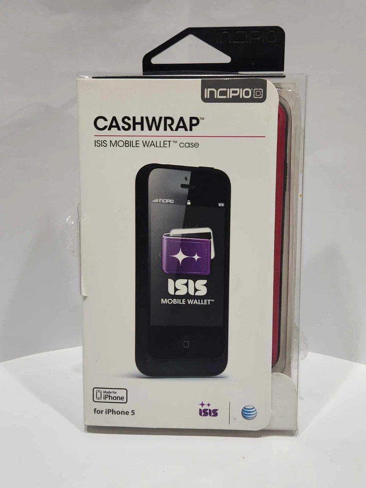 Funda Cartera iPhone 5/5s - Incipio Cashwrap ISIS en Rosa - (NUEVA) - ¡GRAN OFERTA! Foto 2 de 4