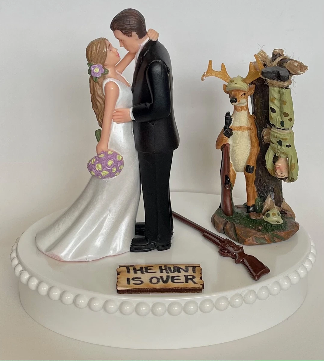 Hunting Wedding Cake Toppers