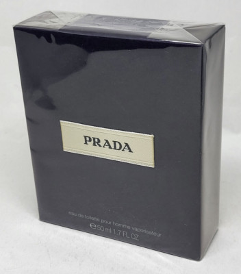 Prada Pour Homme 1.7 oz 50ml EDT Spray Men - New in box (Old Formula)