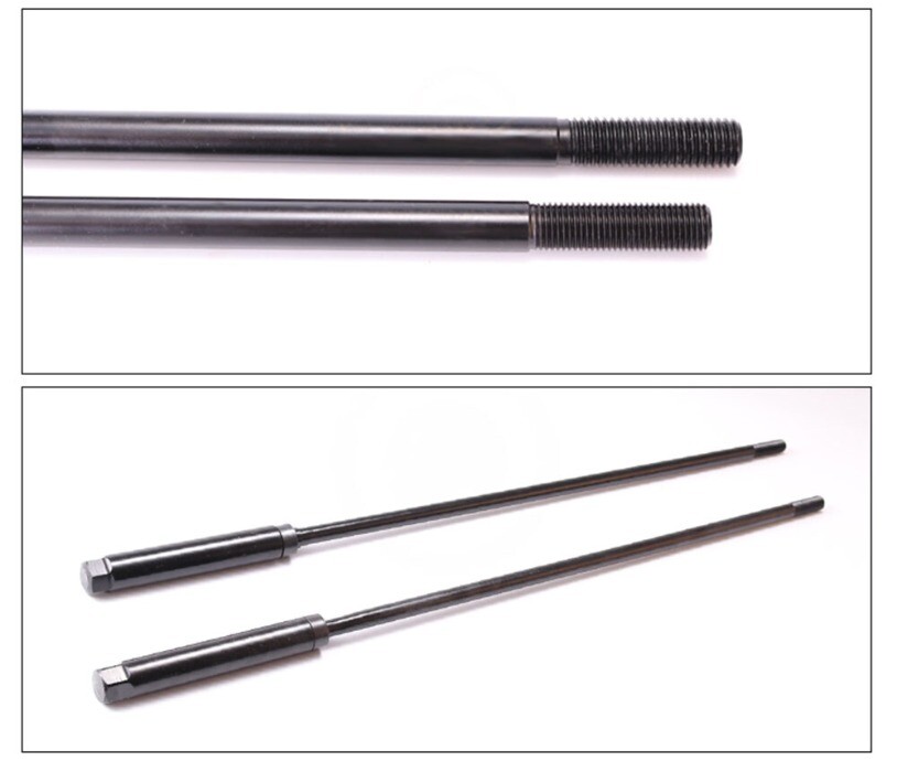 2PCS R8 Draw Bar For Milling Machine Part Overall Drawbar 7/16 | eBay