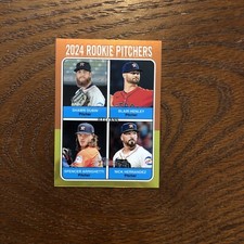 2024 Topps Heritage Houston Astros Rookie Pitchers Chrome Parallel #d 71/699 RC