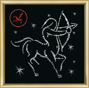 " Sagittarius " Set for Crystals Artwork " Sagittarius " Set for Crystals Artwork