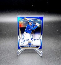 2023 Bowman Chrome 1st Blue /150 Lizandro Rodriguez Auto Refractor True Prospect