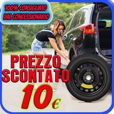 Ruotino di Scorta 16 Ruota 4 Fori Per Ford Ecosport Ricambi Nuovo Emergenza Auto