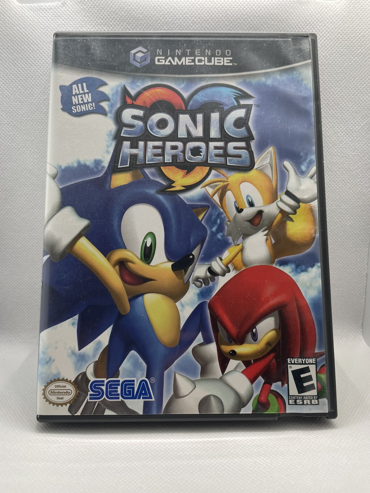 Sonic Heroes (Nintendo GameCube, 2004) COMPLETE! Tested & Working! In DVD  box 696554821958